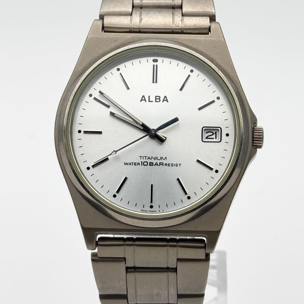SEIKO ALBA TITANIUM VX42-0AE0