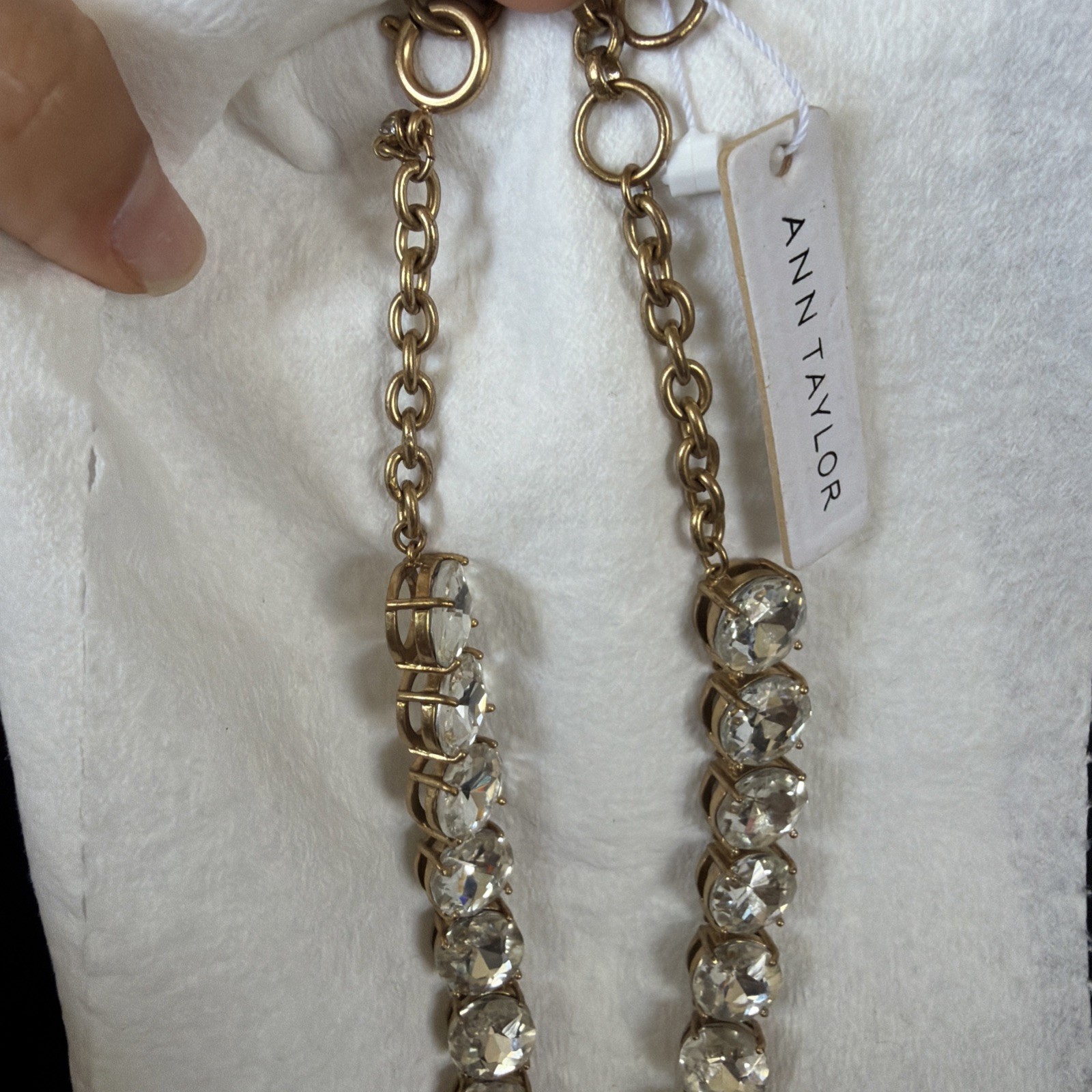 Ann Taylor Gold Tone Necklace