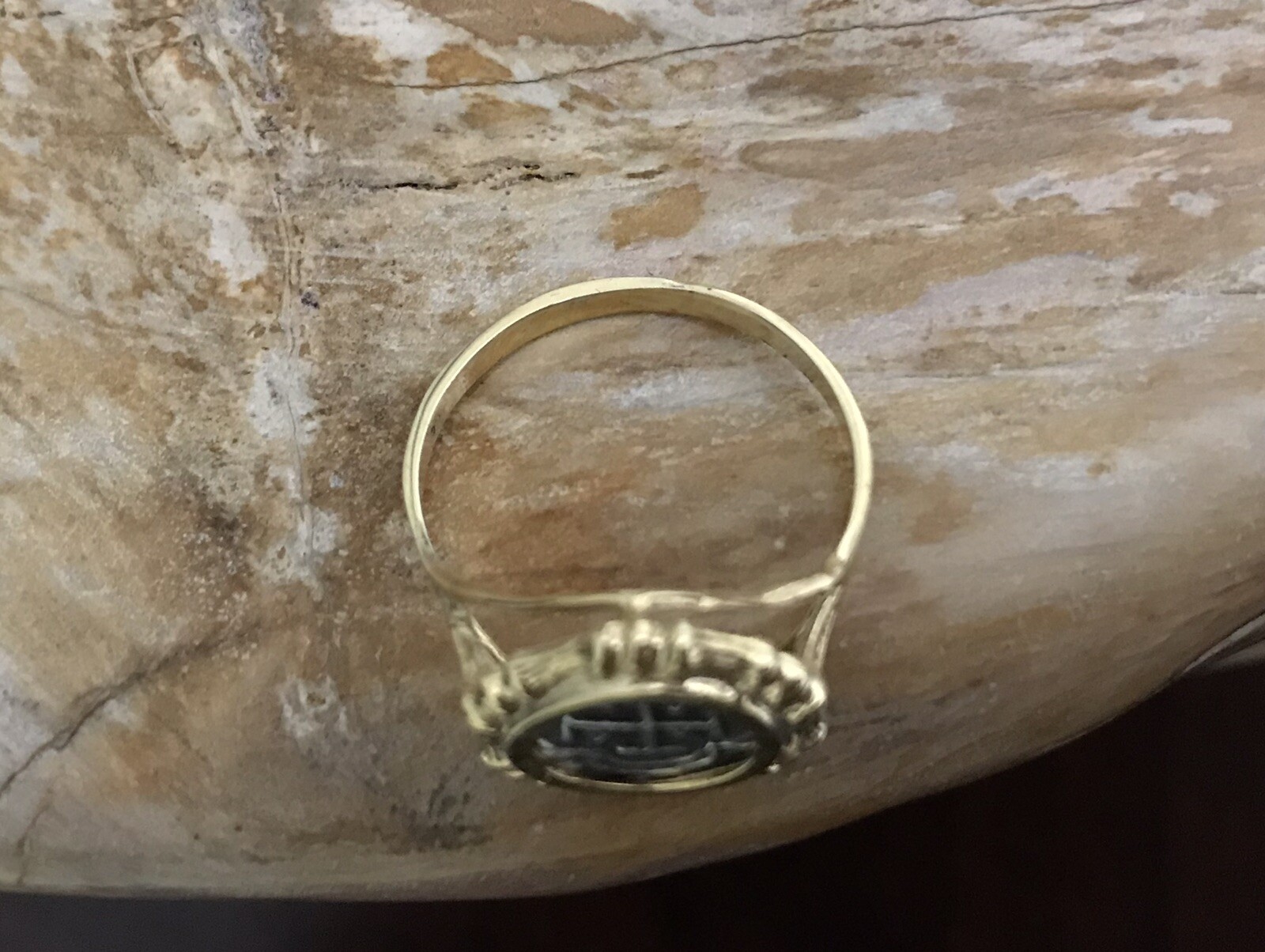 Atocha Coin Ring Ladies GP /925 Silver Sunken Treasure Shipwreck Coin Jewelry