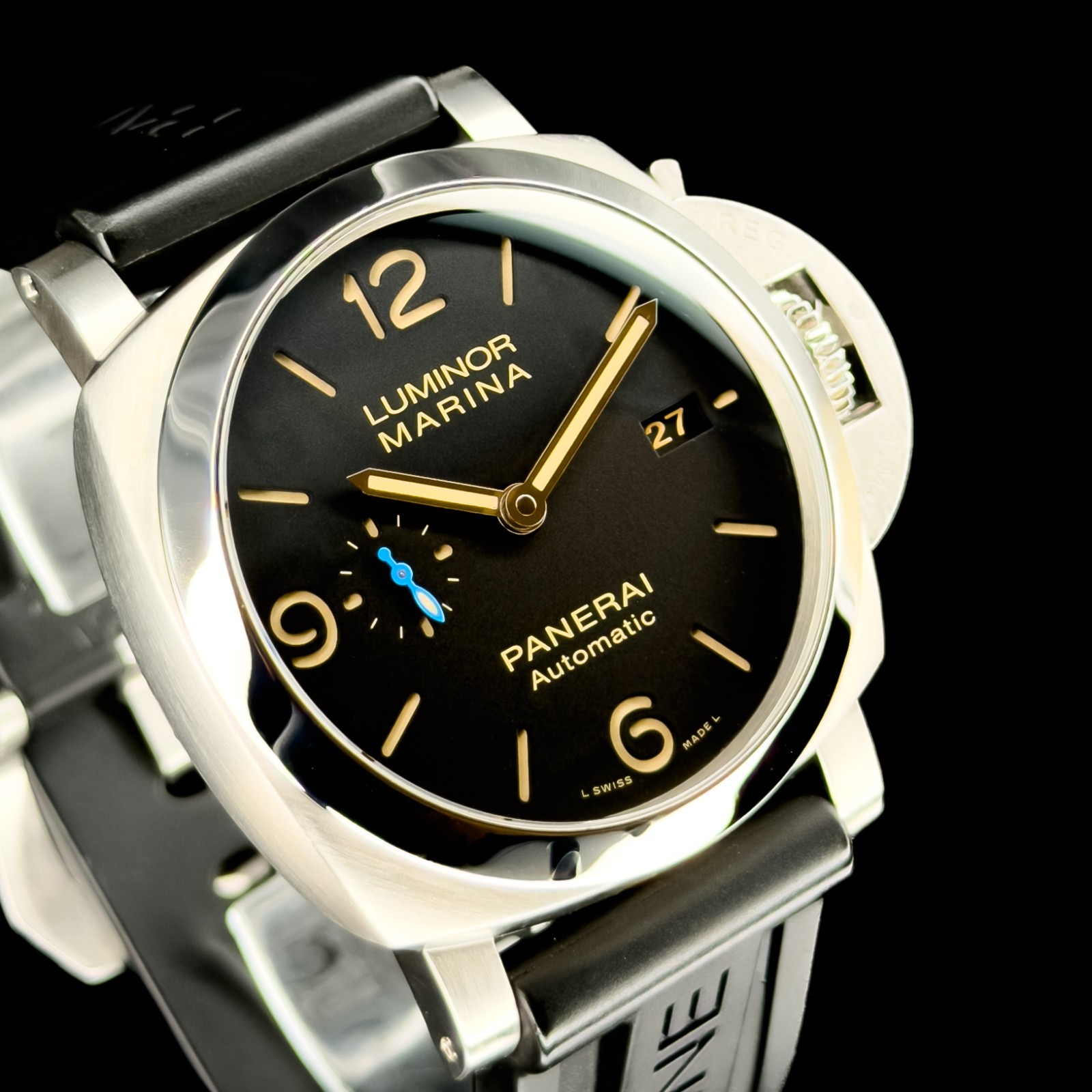 Panerai PAM 1312 Luminor Marina – PAM01312 Complete Set with Extra Strap
