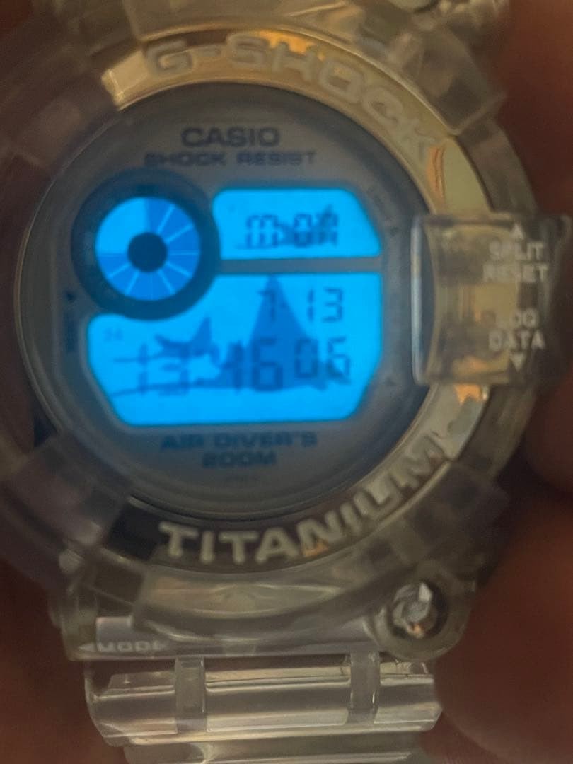 DW 8201WC 9T W.C Frogman Gold New Exterior Casio