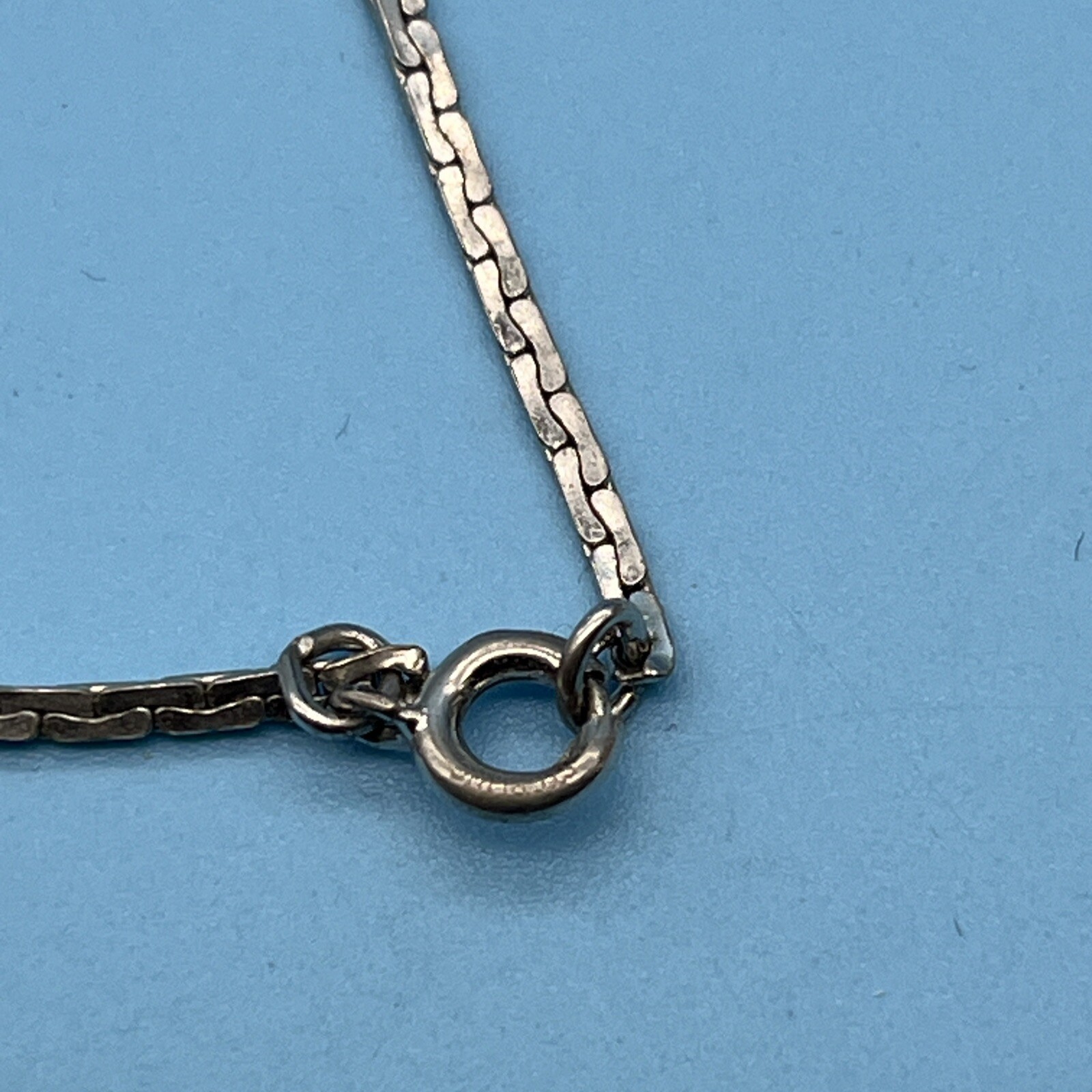 JCF Sterling 925 Mariner Anchor Pendant Necklace