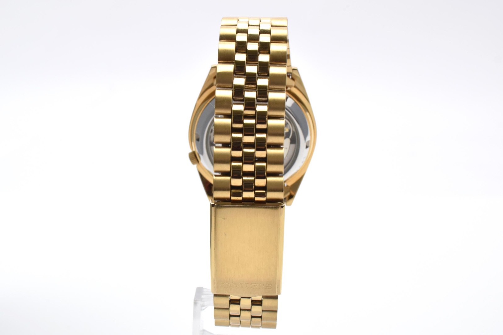 [Near MINT] SEIKO 5 7S26-0500 SNXJ94 Gold Automatic Men’s Vintage From JAPAN
