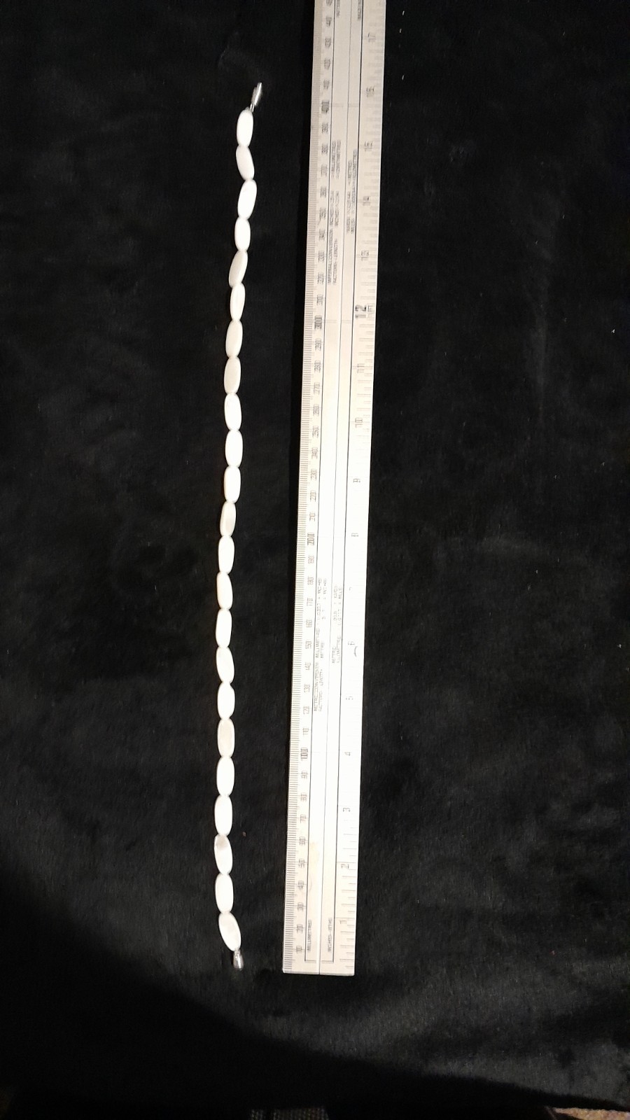 Mother of Pearl Prayernecklace – handmade 40cm length approx – FAST UK DELIVERY