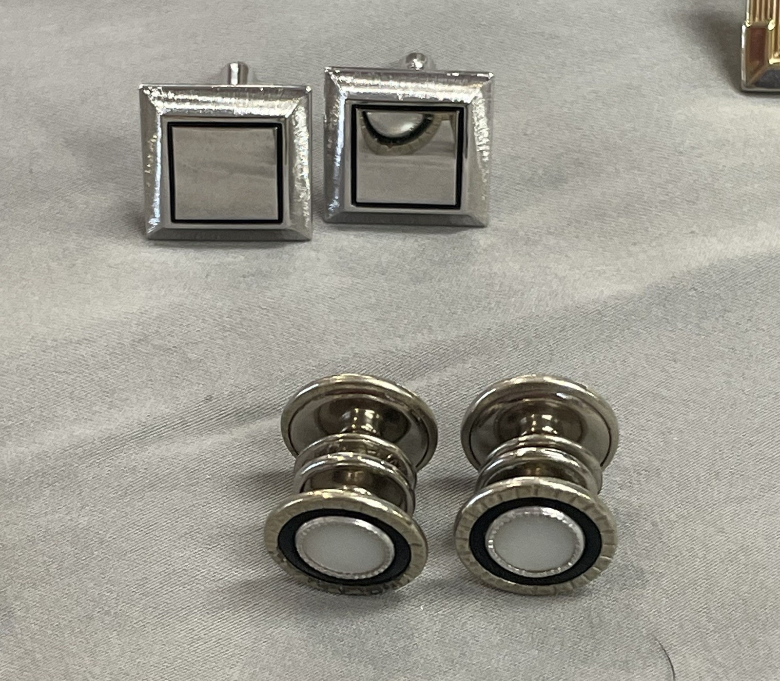 Mens LOT Over 50pcs Cufflinks, Tie Bars & Tacks, Hickok, Swank, Anson And More!