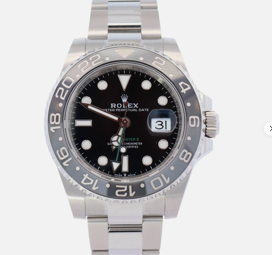 Rolex GMT-Master II “Bruce Wayne” 126710GRNR — Excellent