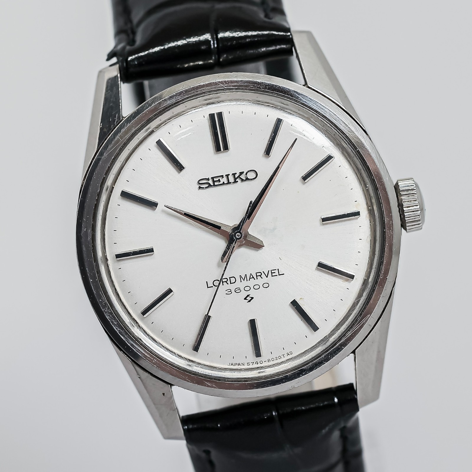 RARE Seahorse *NEAR MINT* Vintage 1967 SEIKO Lord Marvel 5740-8000 MT 34mm Men’s