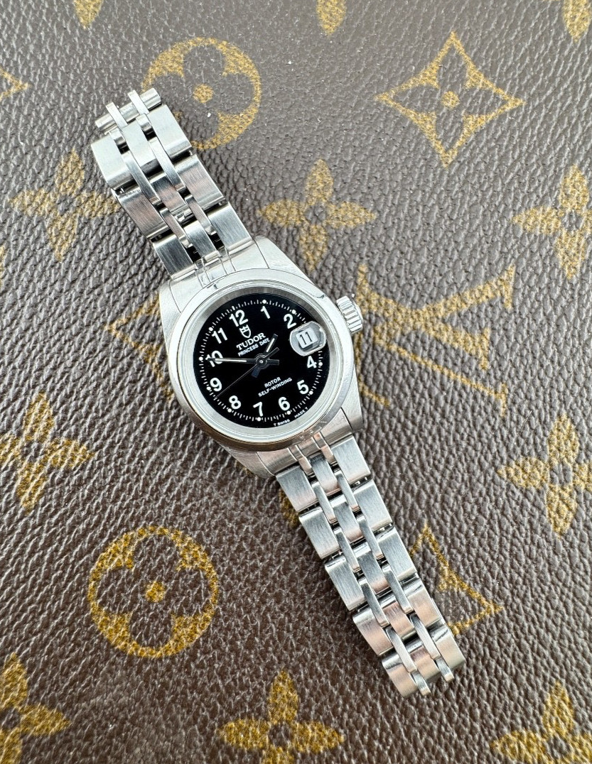 Tudor Prince Date Princess Date Automatic Black Dial Swiss Made