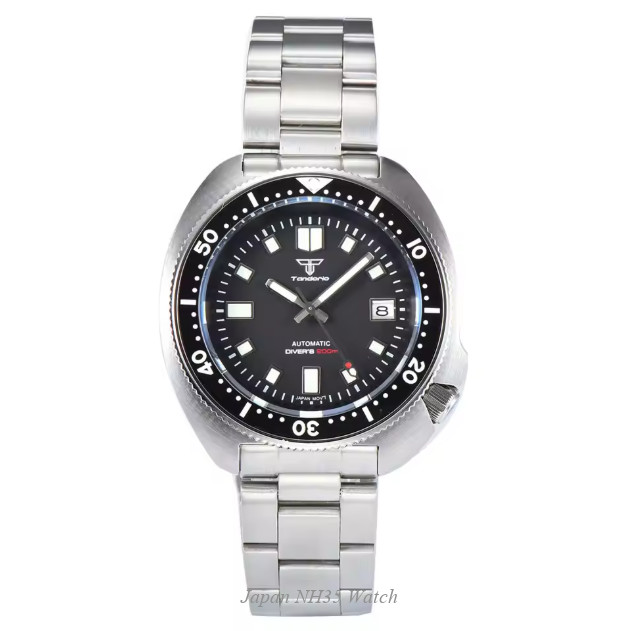 Tandorio 44mm Men’s Automatic Mechanical 200M Dive Watch Miyota 8215 PT5000