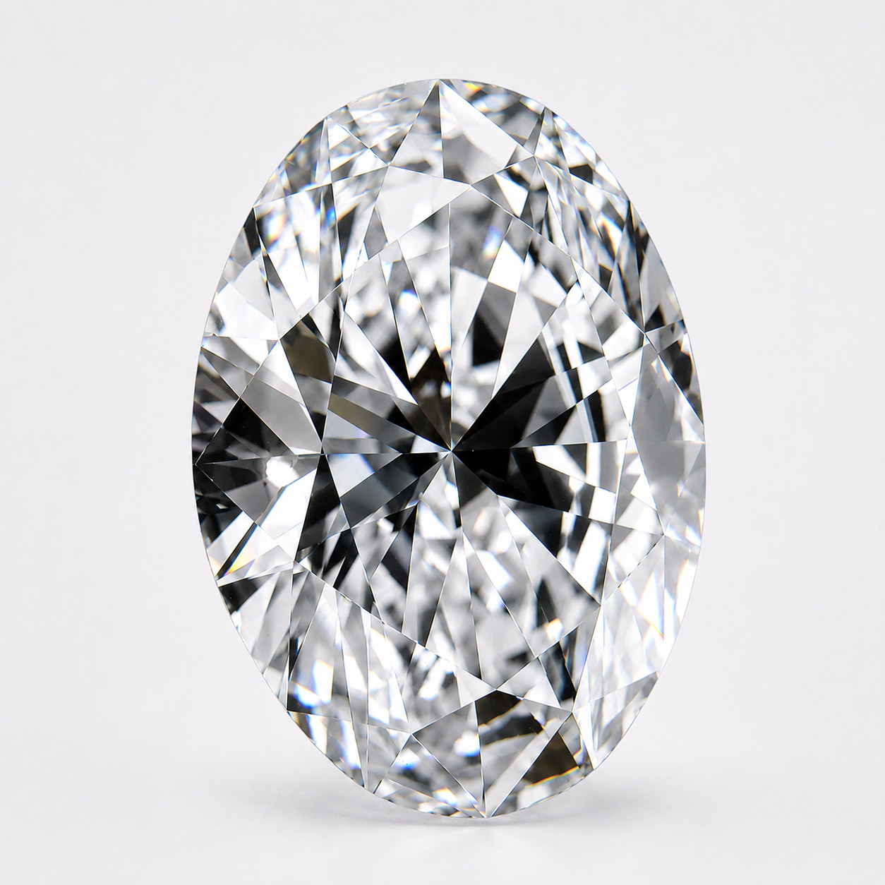 1.51 Ct Oval Brilliant Cut IGI Certified Lab Grown CVD Diamond D Color VVS2