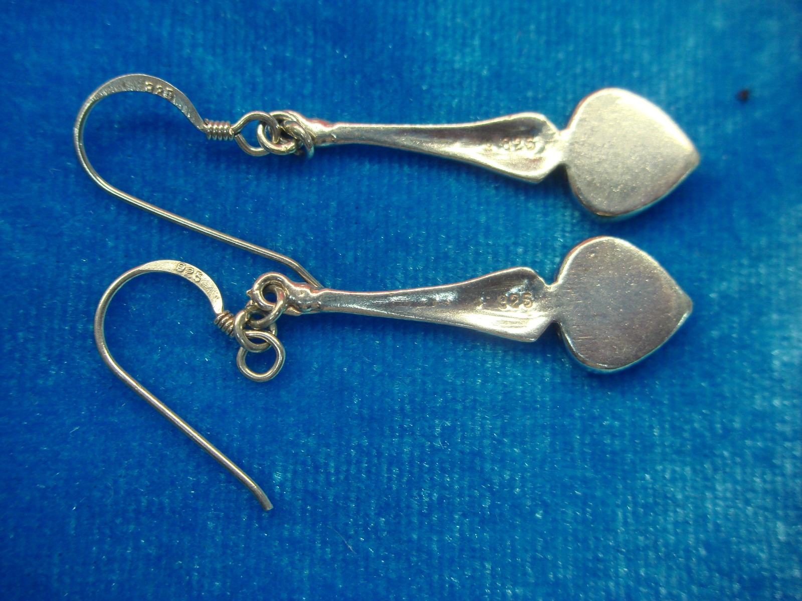 3 DIFF. PAIRS STERLING DANGLE EARRINGS – NICE