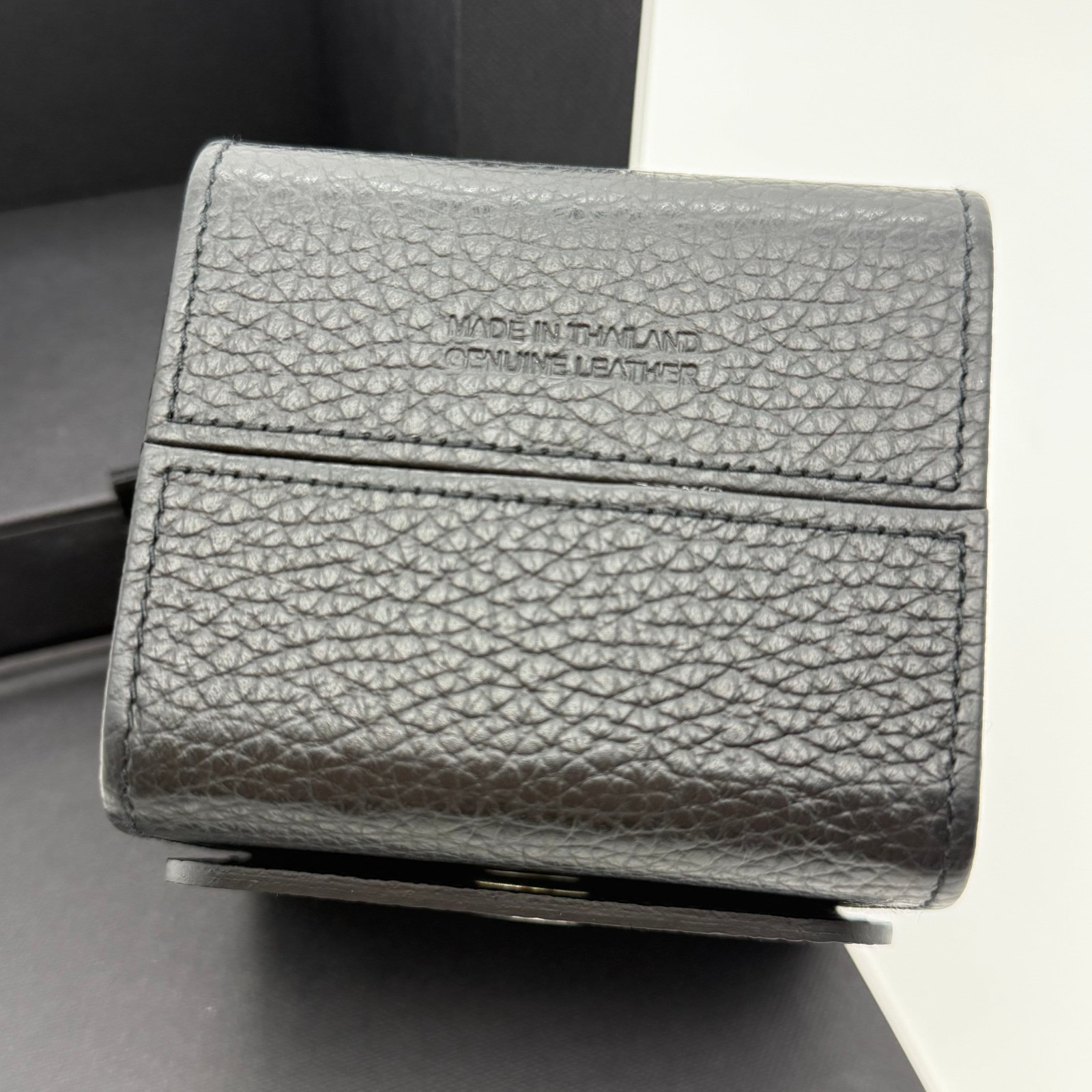 IWC Schaffhausen Genuine Leather Watch Box – Excellent Condition–No Manual