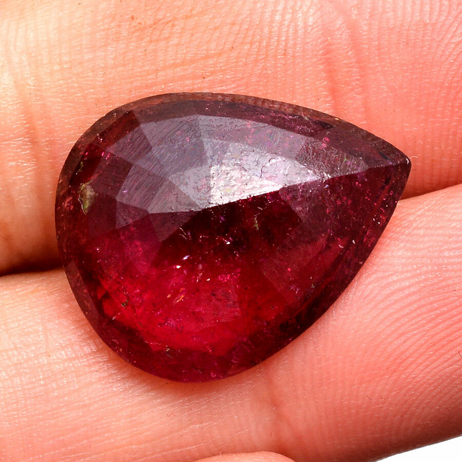 19.79 Cts Natural Pink Tourmaline Huge Size Untreated GTL Certified Gemstone