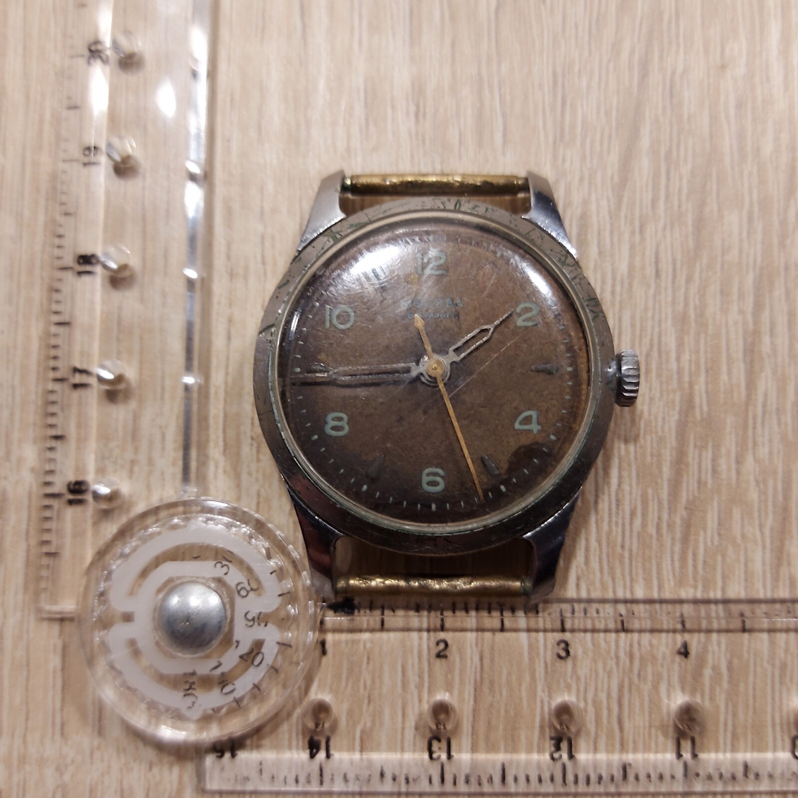 Rare vintage Soviet watch 1950s Moscow (Kirov) USSR 1 МЧЗ 4-55