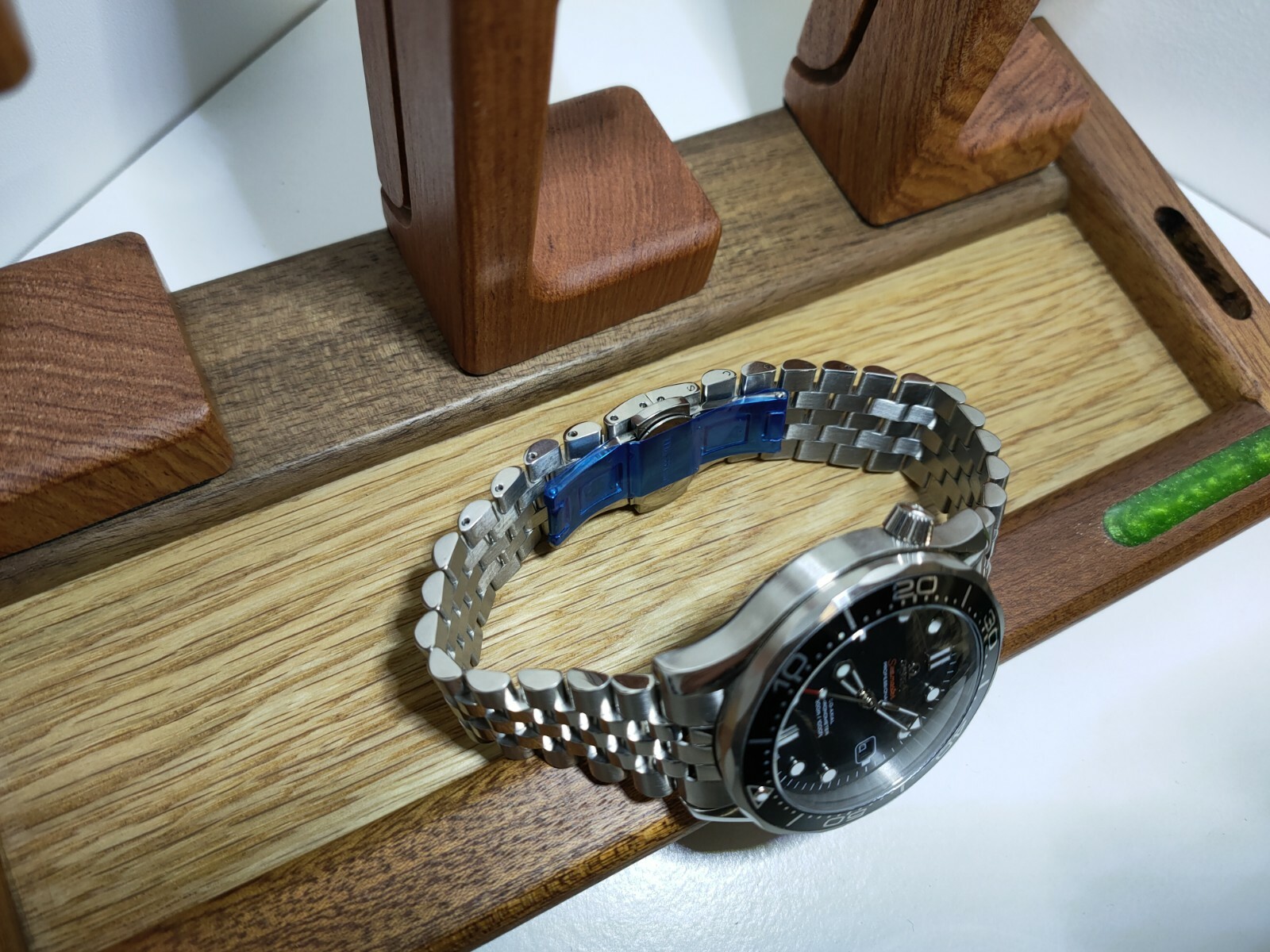 21mm Jubilee Stainless Steel Bracelet Watch Strap For omega Seamaster 300