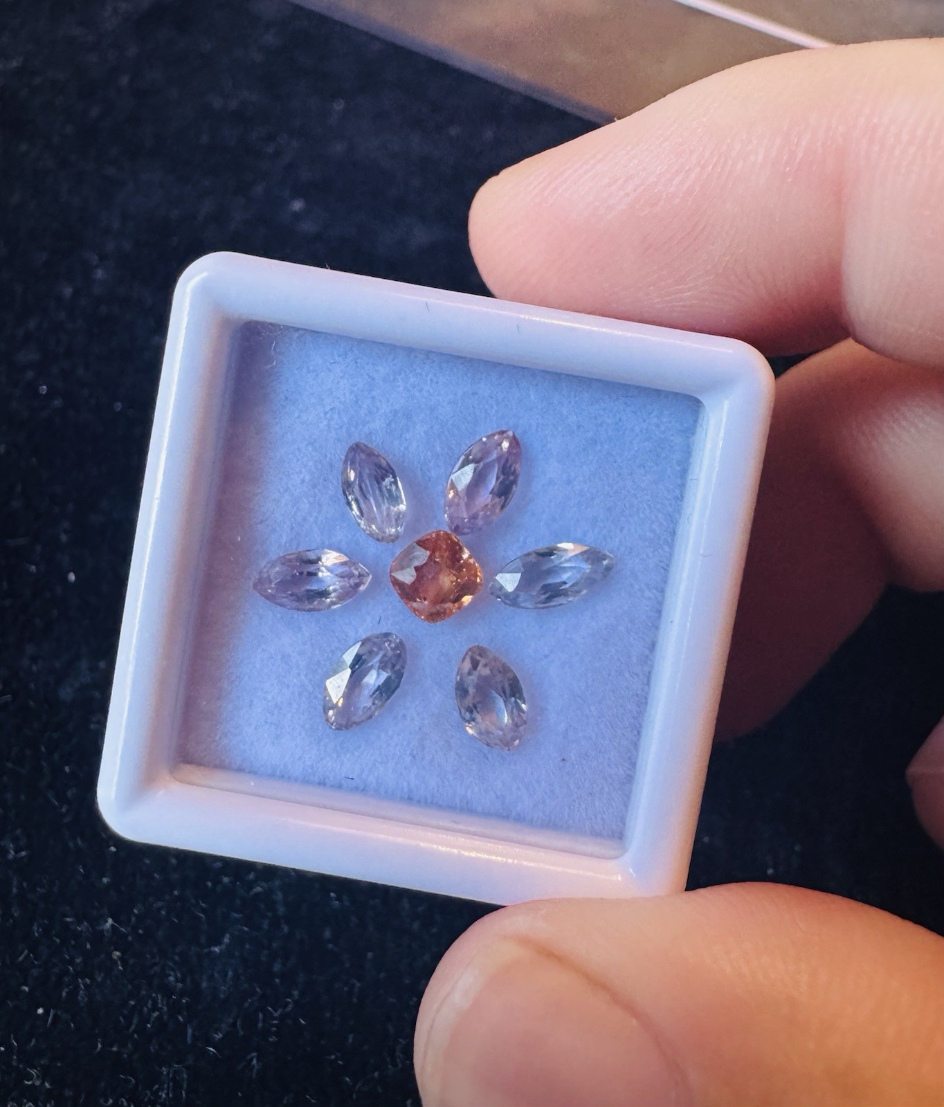 Natural, unheated Burmese fancy spinel – US seller