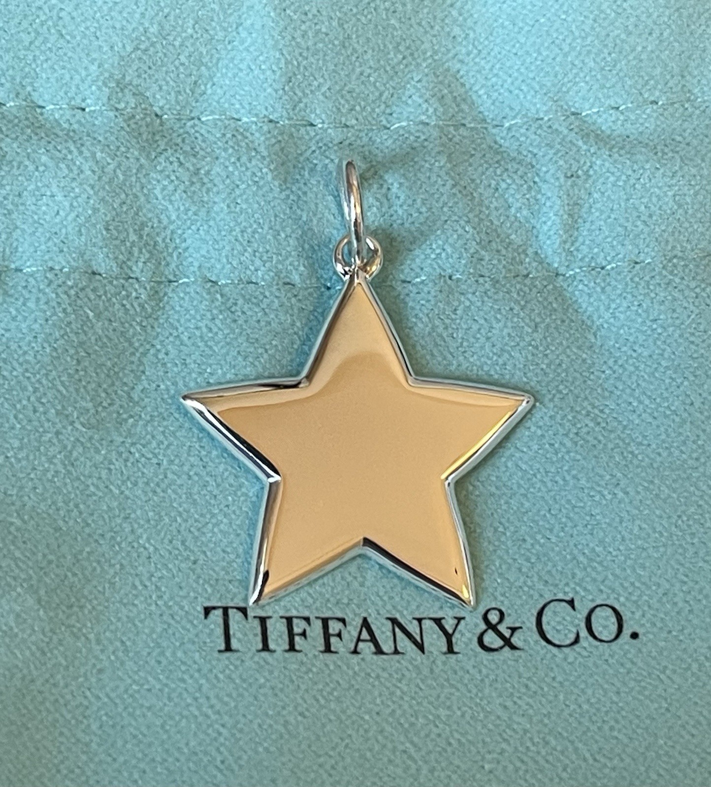 Tiffany & Co. Star Sterling Silver .925 Charm Pendant