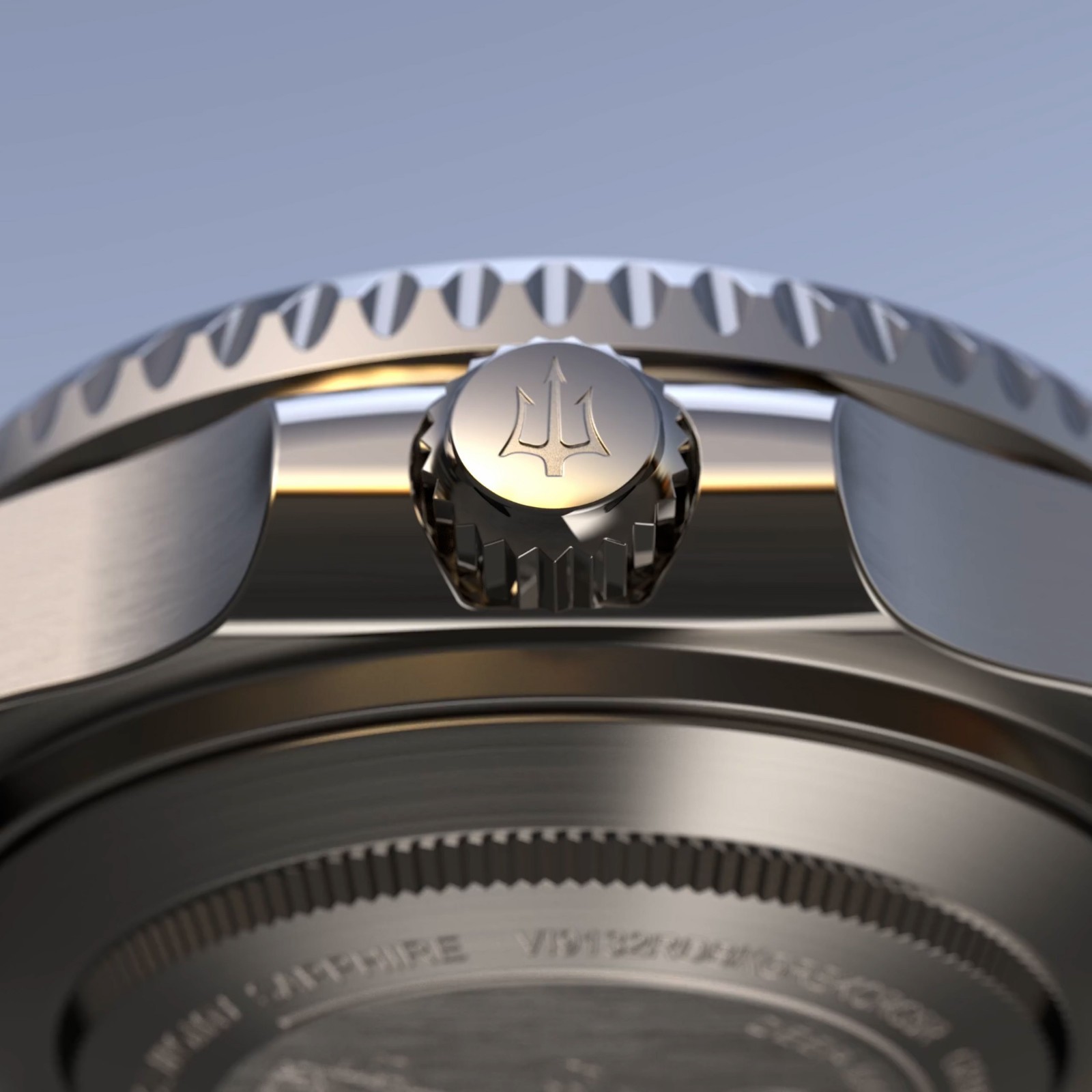 Oceaneva Power Reserve 6000m Grade 5 Titanium Automatic Light Blue