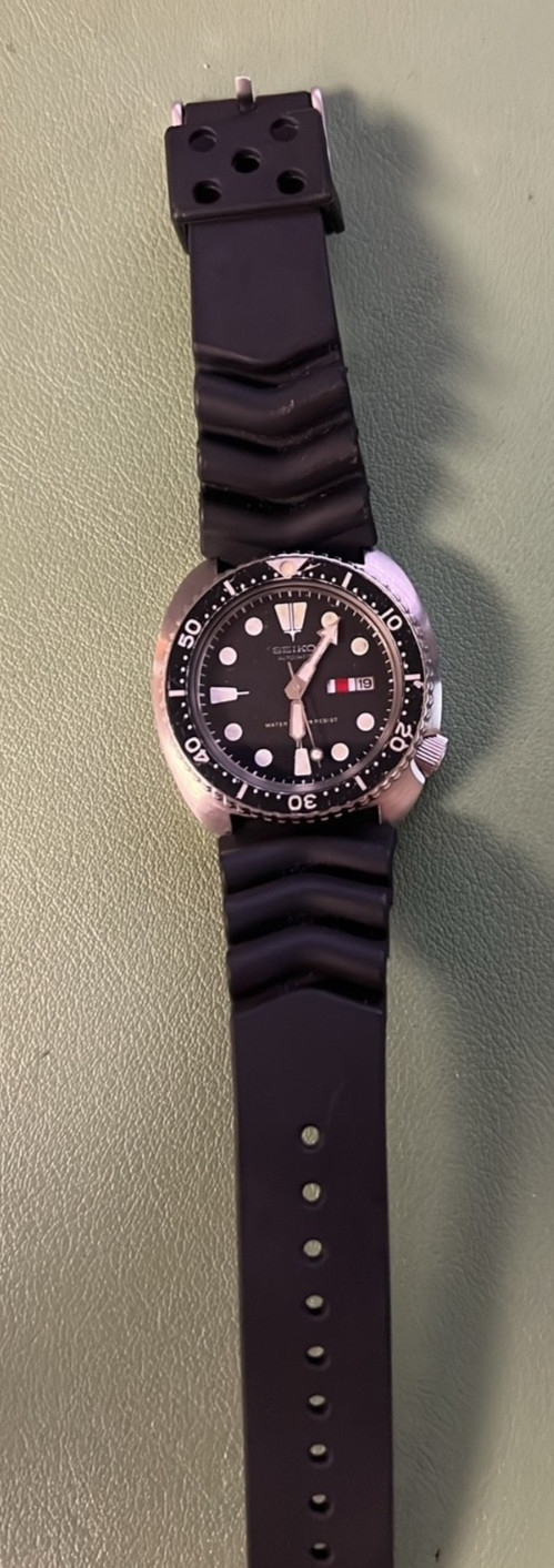 Vintage Seiko Turtle 6309-7040 April 1982 | Rare Transitional Short-Text MT Dial