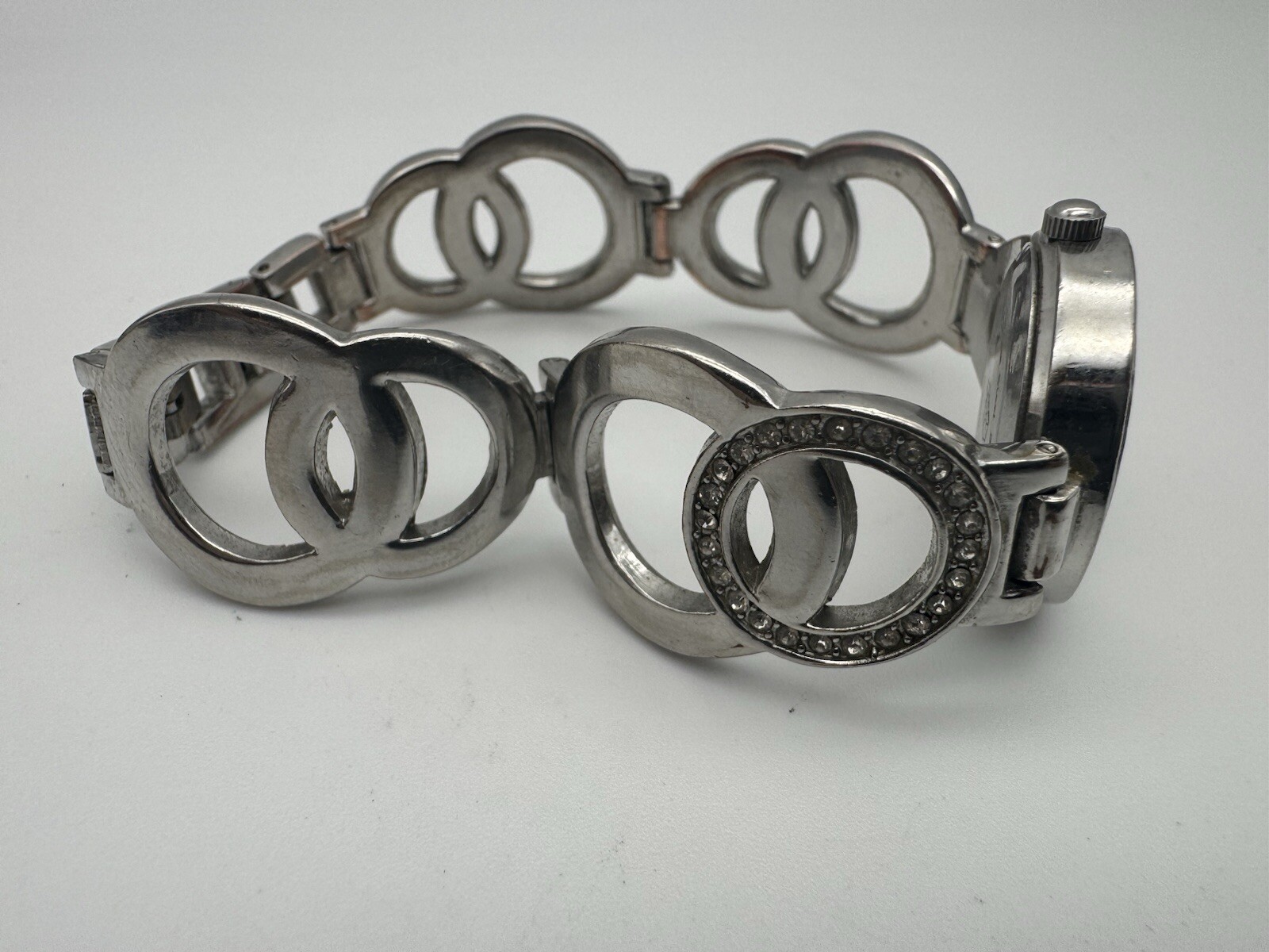 NY&C Watch Silver tone Bracelet Watch Bangles Women’s girls female