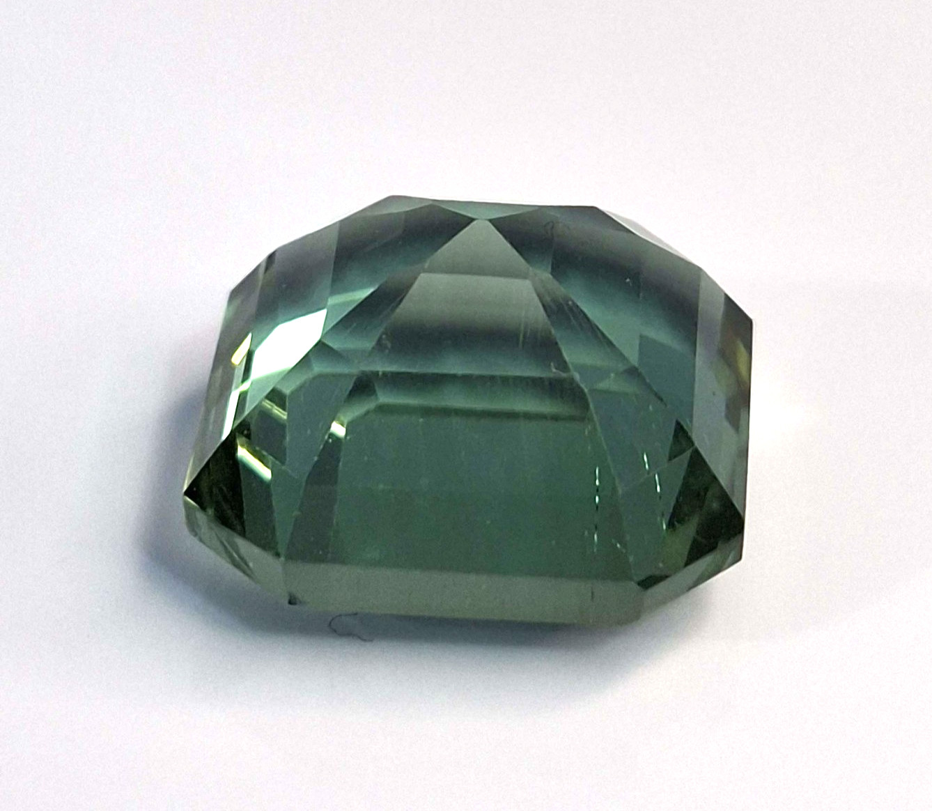 Sapphire Natural Green Asscher Cut 9-11 Ct Certified Loose Gemstone SP870