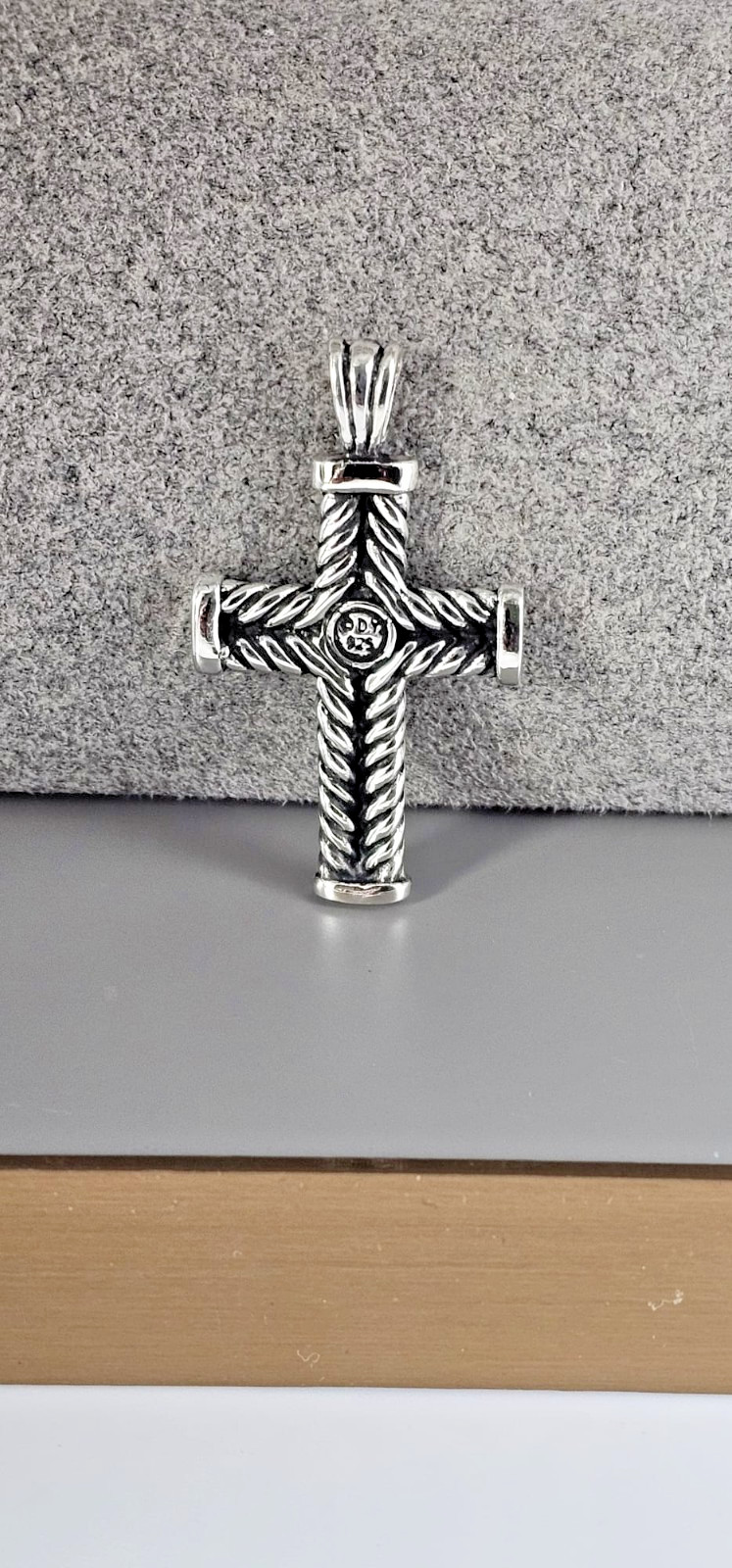Men’s David Yurman Chevron Cross Pendant