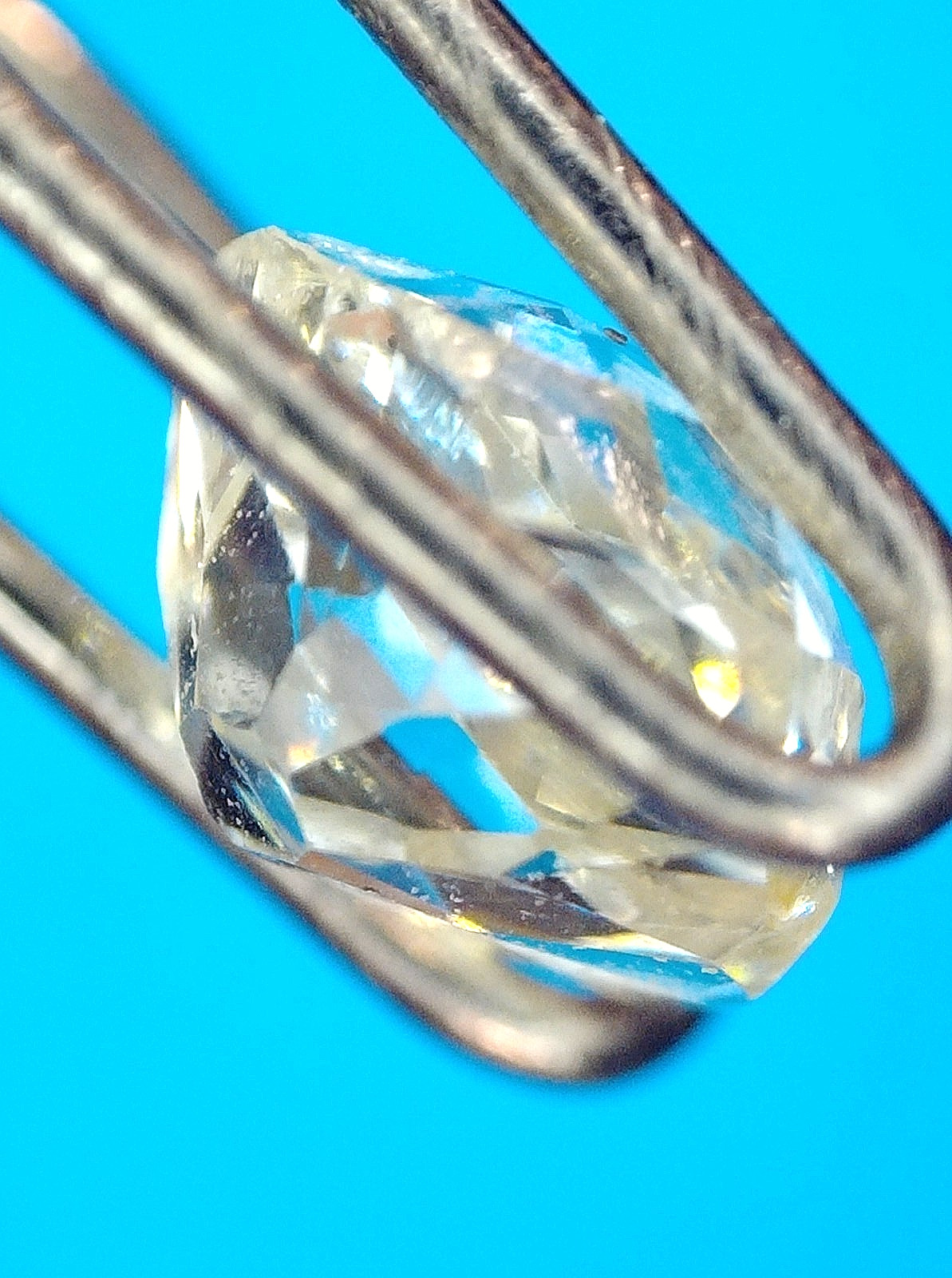 .45ct – 4.40mm x 3.90mm White Mine Cushion Cut Natural Loose Diamond IJ/SI1