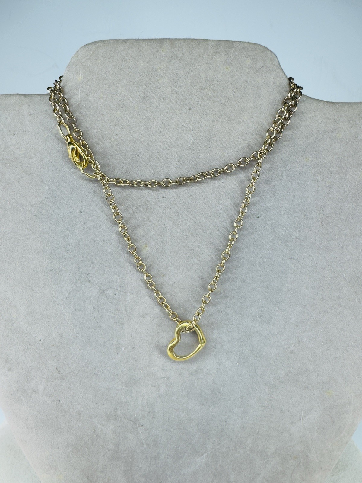 Love Heart Jewelry Lot Necklaces Vintage Modern Mix 7 Pieces