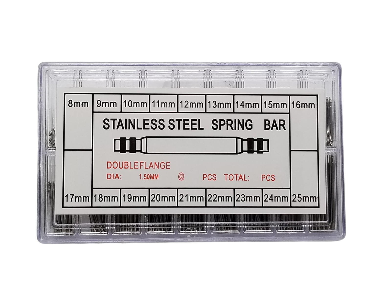 Sold_By_Cheapnwork 360pcs Professional Watch Band Stainless Small, Silver