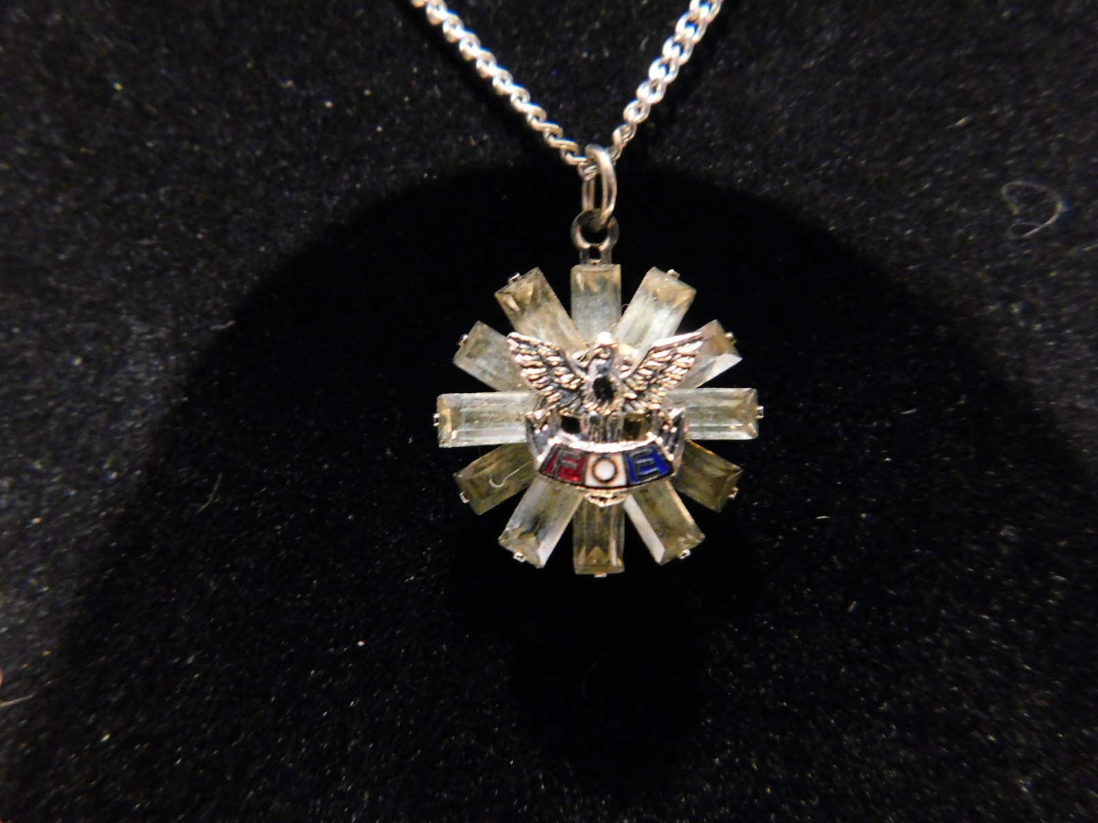 Pair of F.O.E Pendant Necklaces(23″ & 16″) See Photos for Details