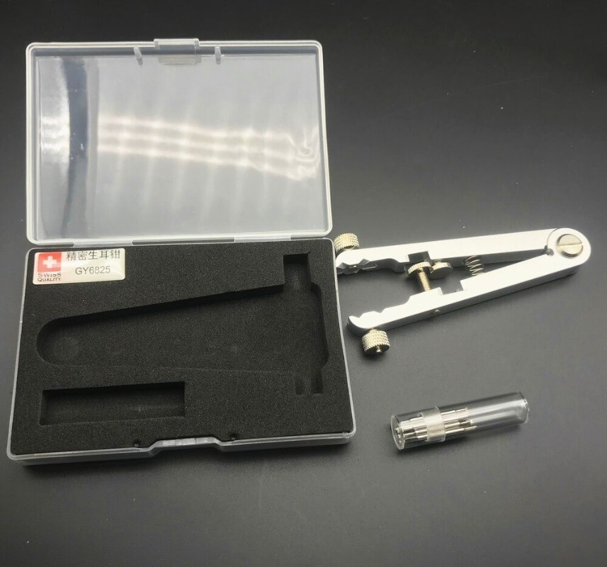 Stainless steel 316L Watch Bracelet Pliers 6825 Standard of Spring Bar Remover