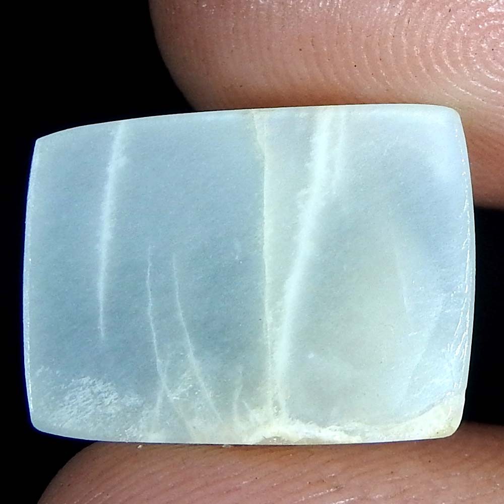 12.35Cts100%Natural Quality Silky Monnstone Cushion Cabochon Loose Gemstone