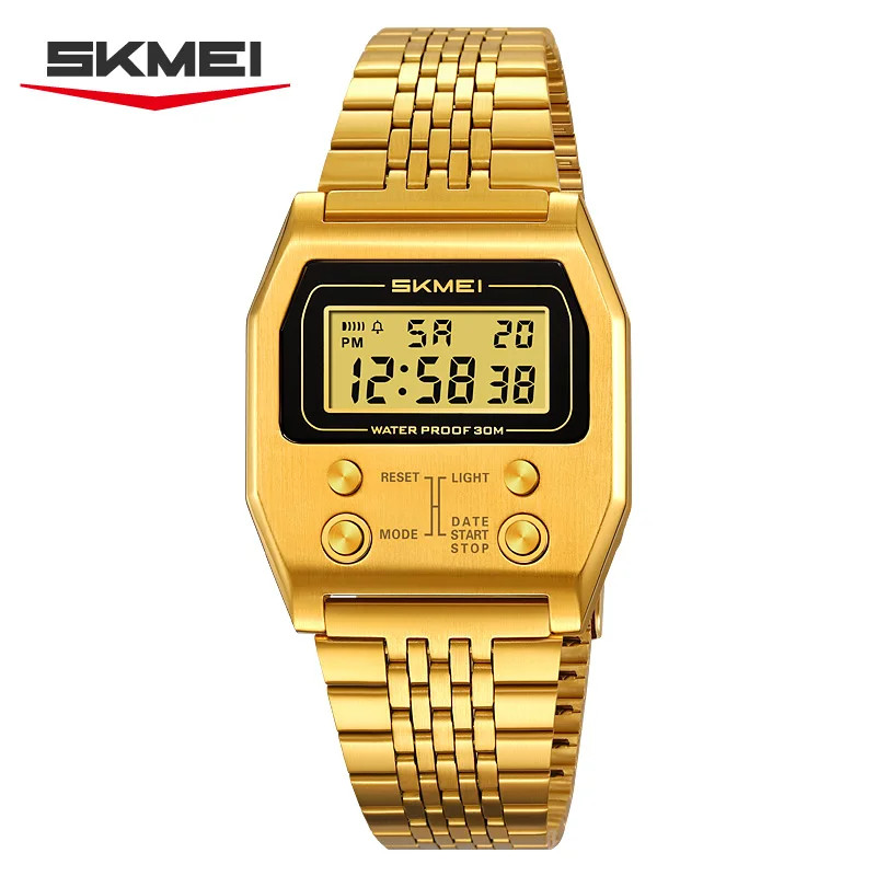 SKMEI 2460 Fashion Brand Men’s Electronic Watch Multifunction Luminous Calendar