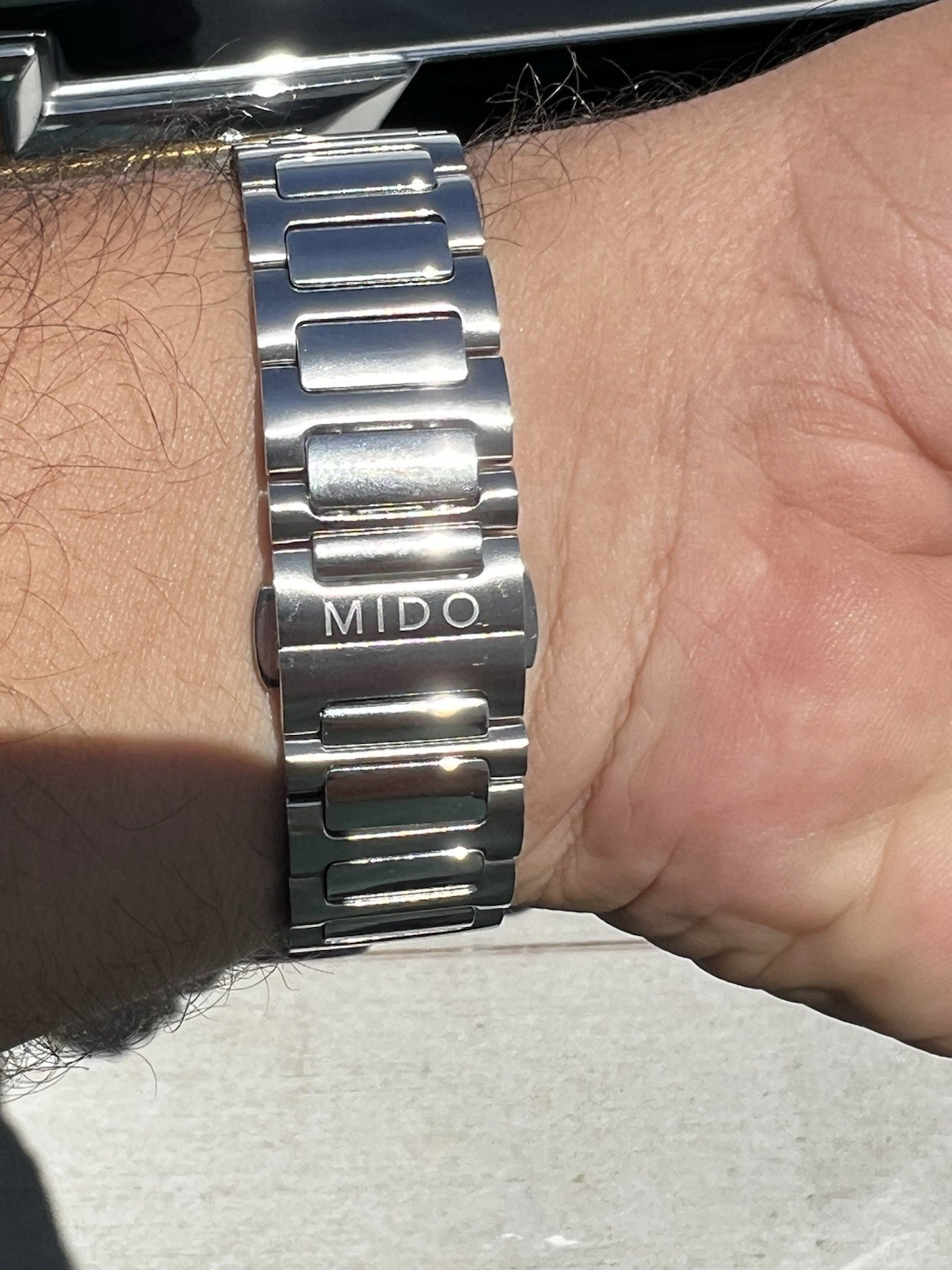 Mido Multifort TV Big Date Green Dial Automatic – Full Set + Extra Rubber Strap