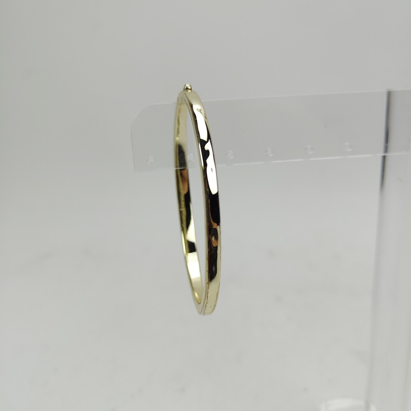 KENDRA SCOTT Zorte Gold Tone Bracelet Hammered Hinged Bangle S/M 16cm 6.25″