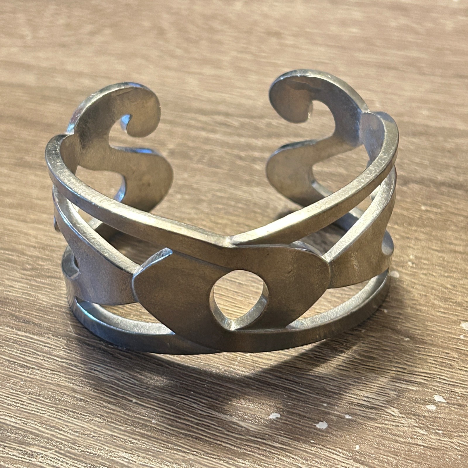 Winterthur Museum Sterling Silver Openwork Cuff Bracelet – Makers Mark