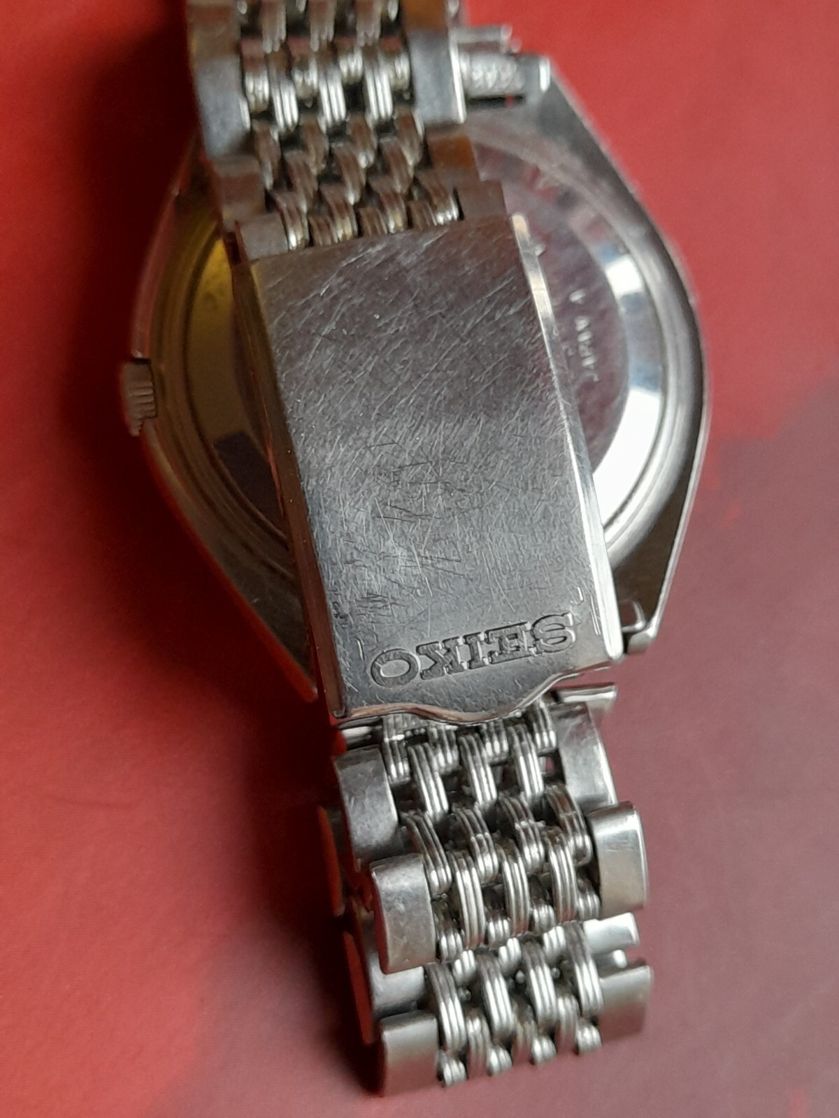 Rare Vintage SEIKO LM 5606-7010 23j Mens Automatic Watch _3047