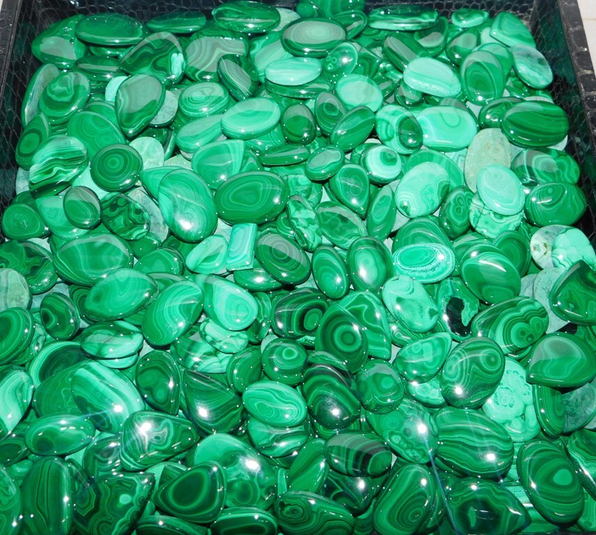 Natural Malachite Handmade Loose Gemstone Lot Malchite Stone Lot Wholesale Lot