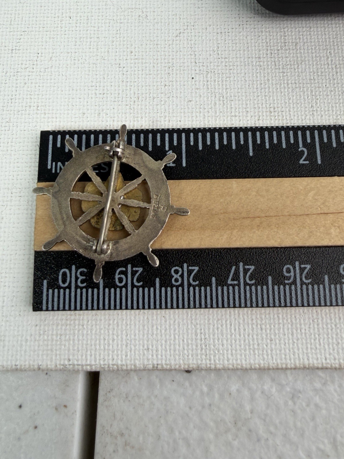Vintage Girl Scout Sterling Silver Mariner’s Pin