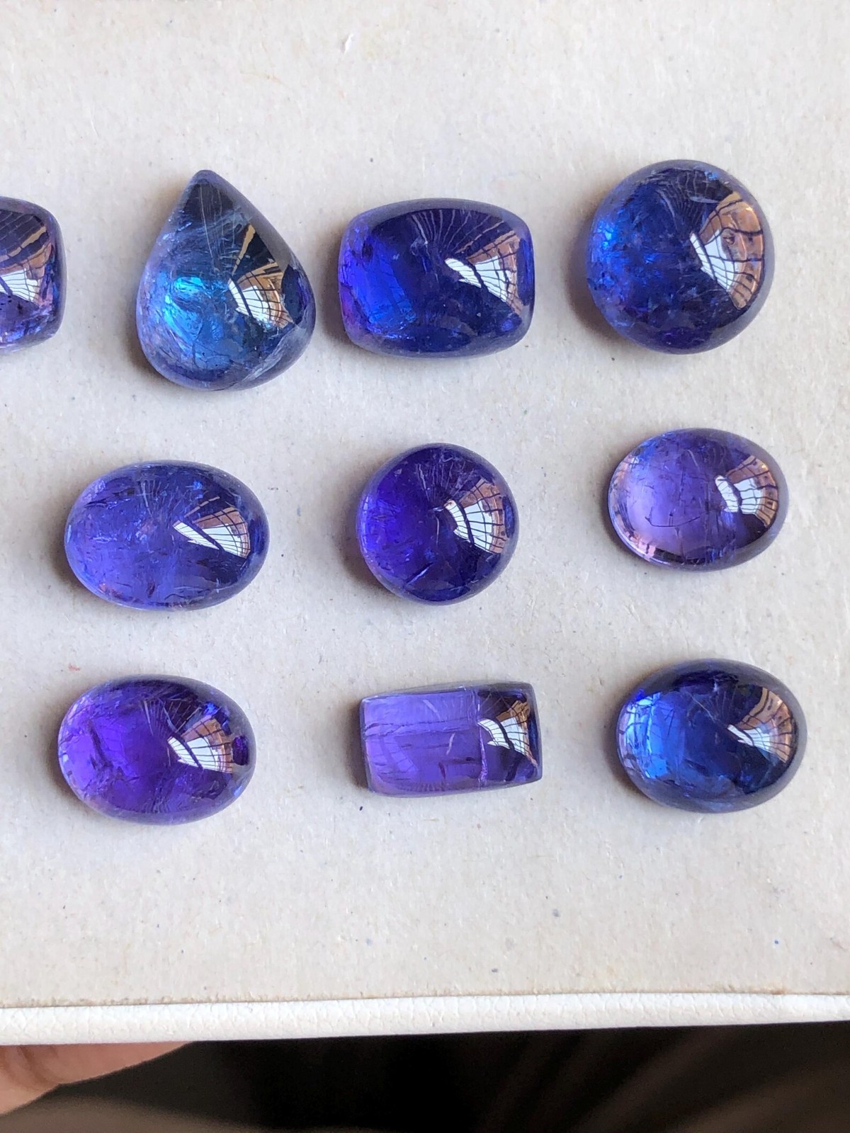 Natural Tanzanite Cabochon, Tanzanite Gemstone, Healing Loose Gem For Jewelry