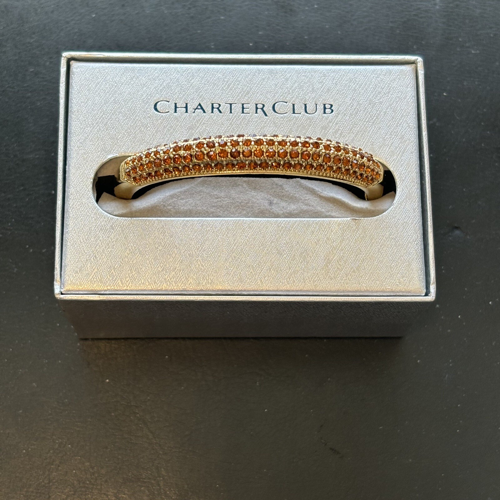 Bangle Bracelet Hinged Charter Club New In Box