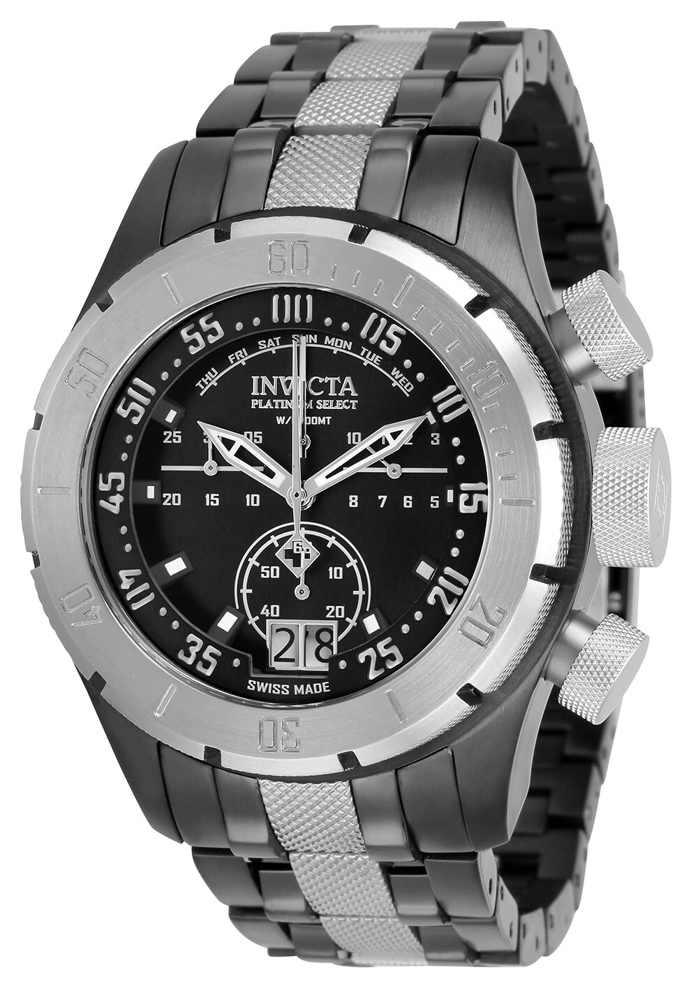 NEW INVICTA WATCH COALITION FORCES 29860 50MM SWISS 8040.N QUARTZ NO BOX