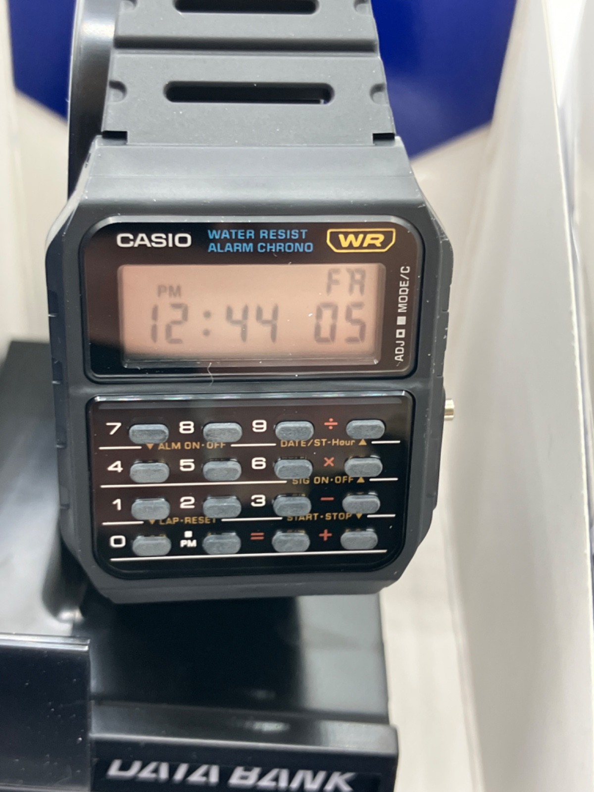 Casio CA53W1CR Calculator Unisex Watch – Black