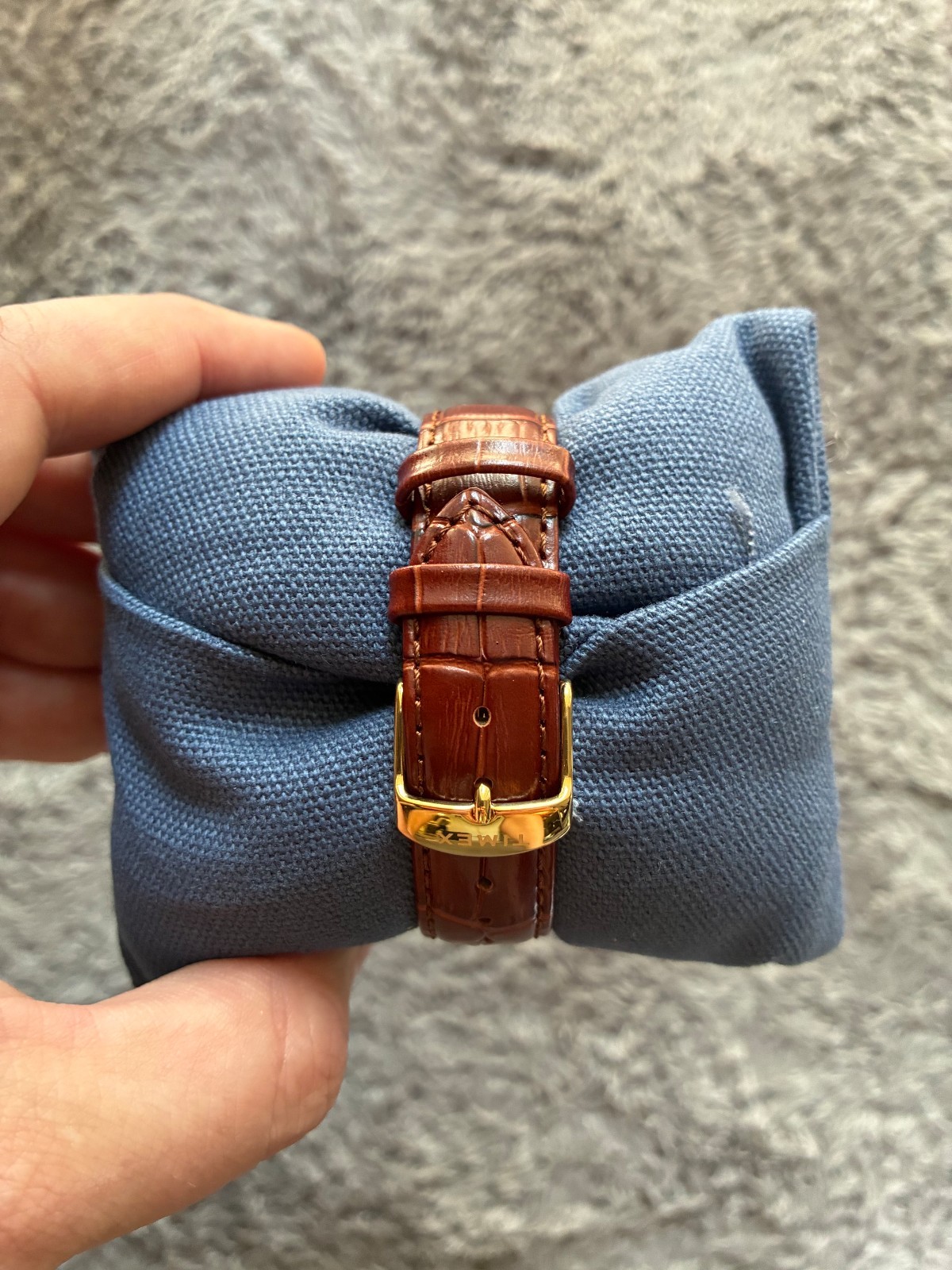 Timex x Noah Moon Phase Brown/Gold Watch