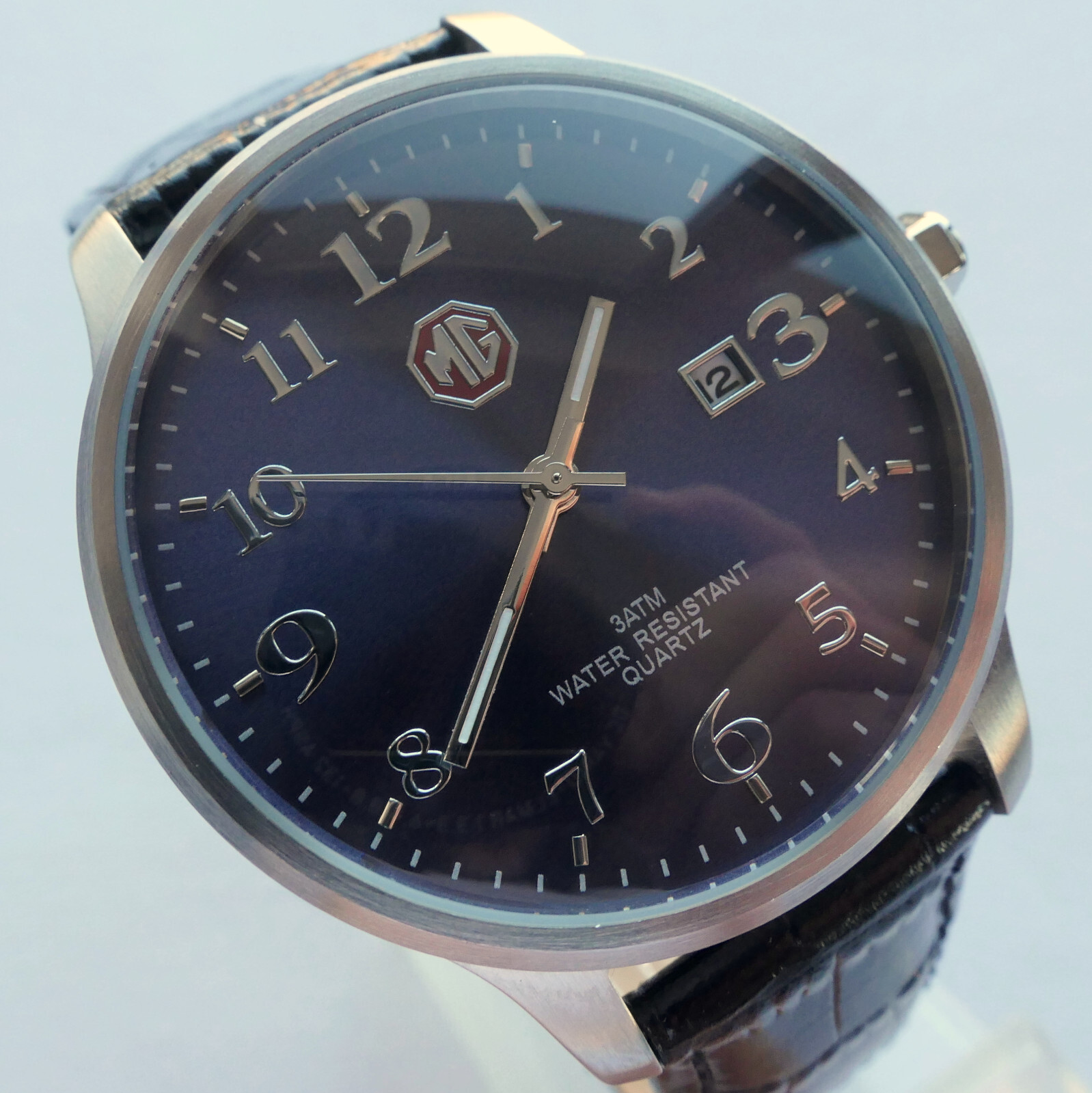 MG Morris Garages BMC MGA MGB Classic Aviator Driver Sport Car Accessory Watch
