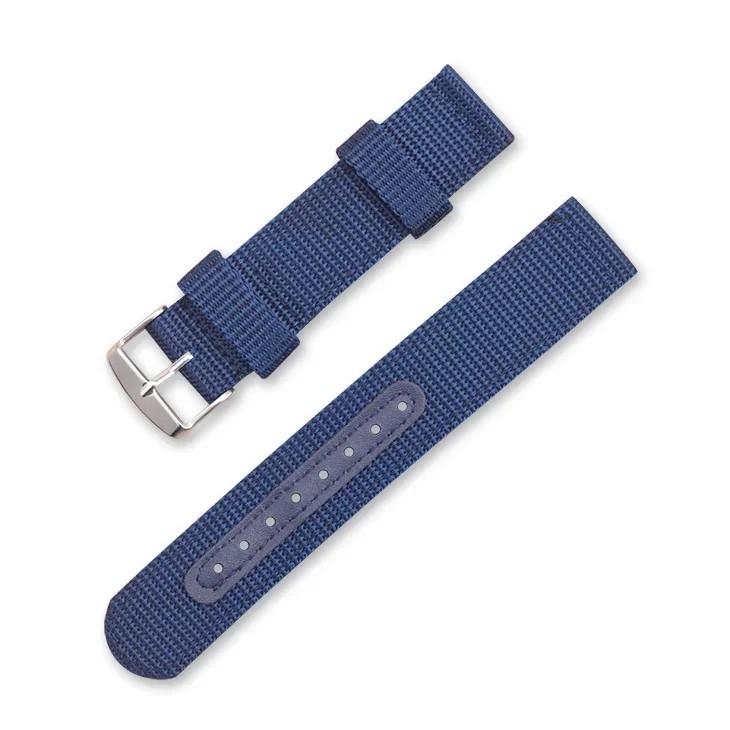 18mm 20mm 22mm 24mm Military Canvas Nylon Wrist Watch Band Strap Bracelet Sport