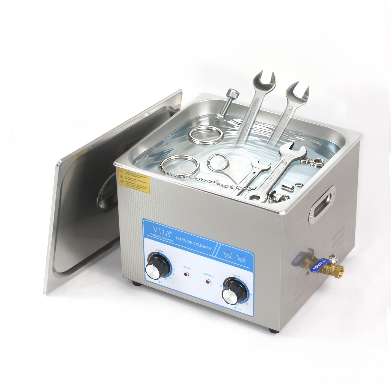 15L Ultrasonic Cleaner Machine with Heater, Professional Industrial Ultrasoni…