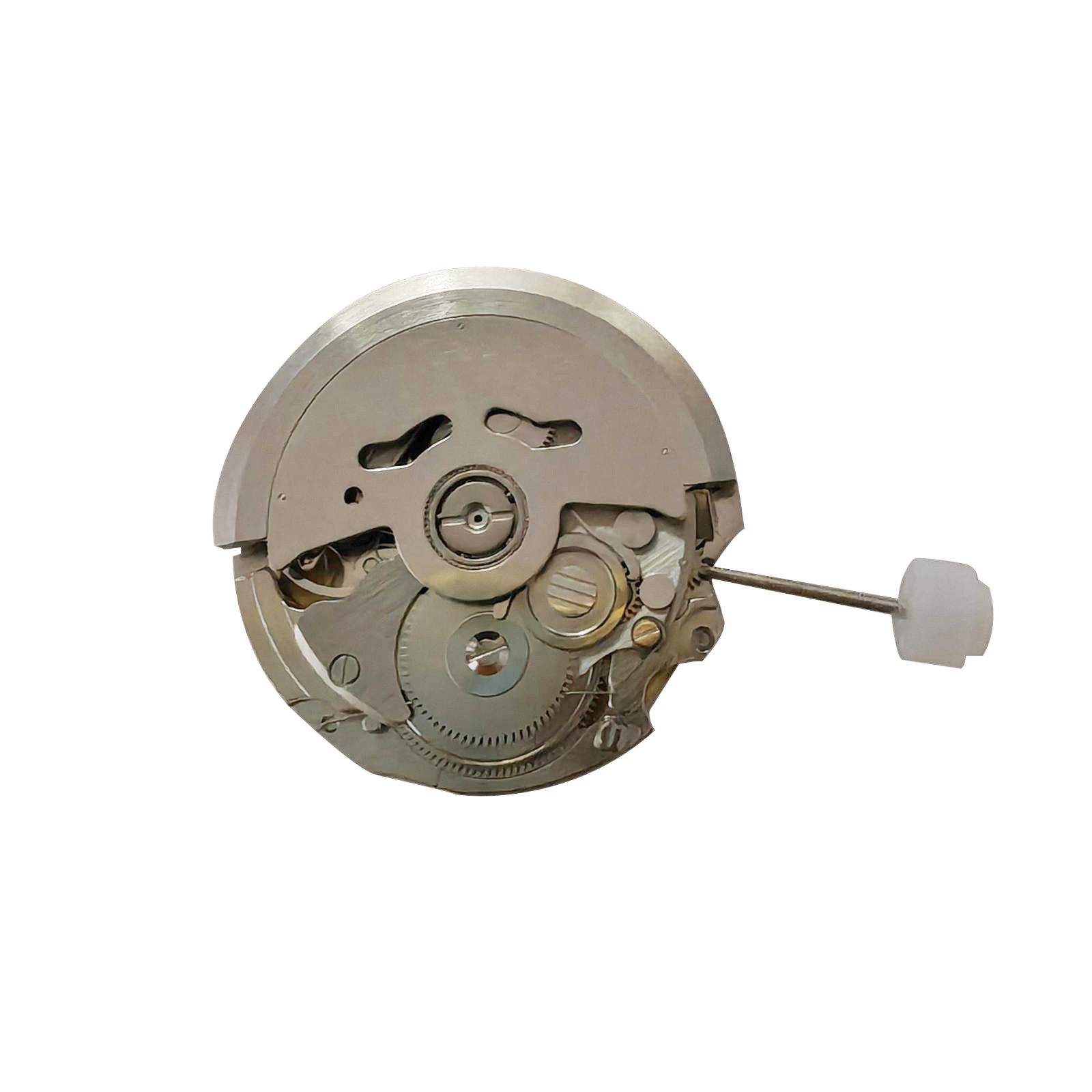 China Made Auto Mechanical Watch Movement Day Date Crown at 3 For NH36 Durable