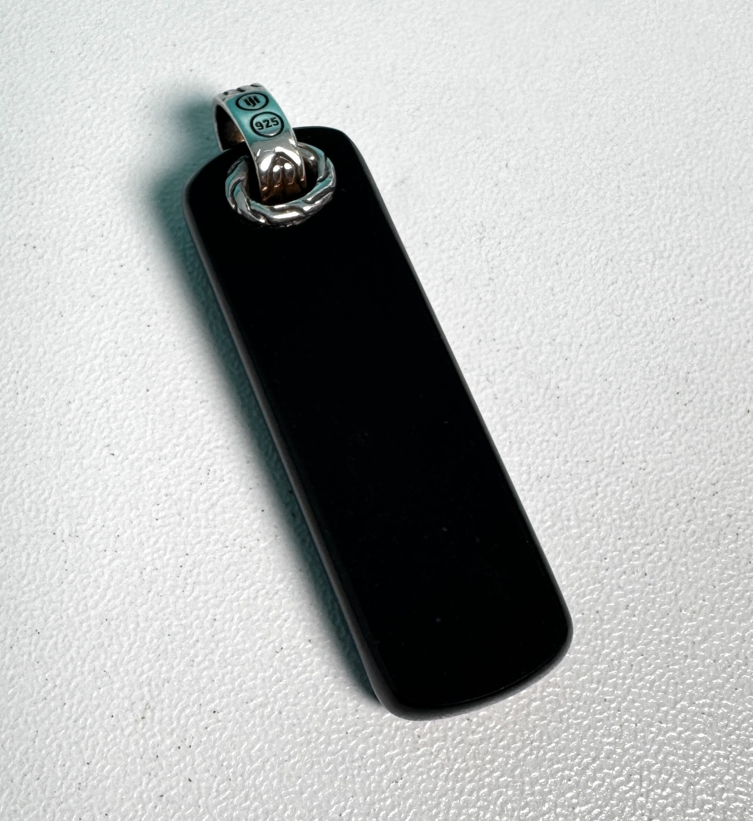 John Hardy Black Onyx Pendant
