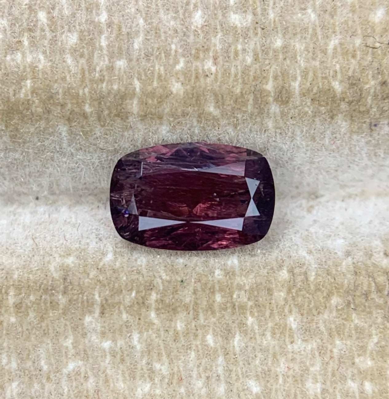 Natural Spinel Gemstone, 0.78 Crt From Tanzania